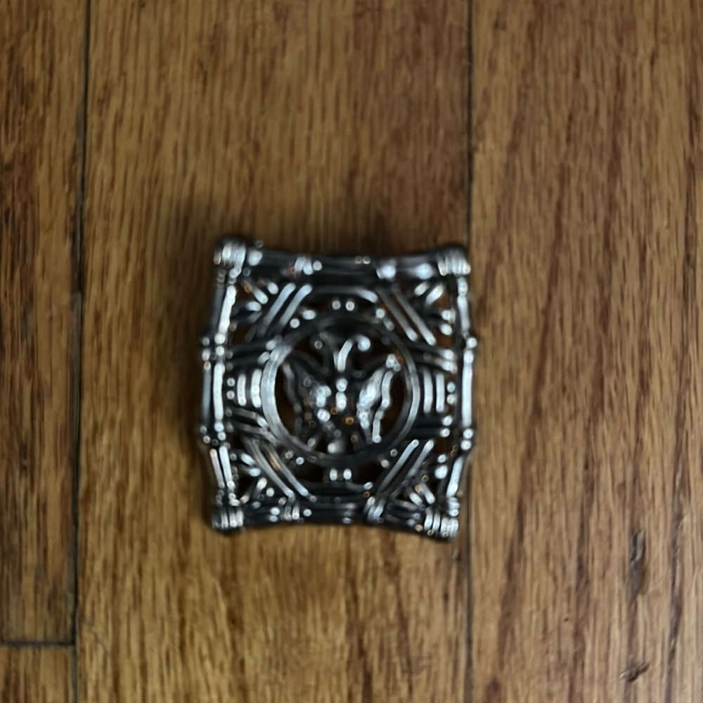 John Hardy scarf hair clip